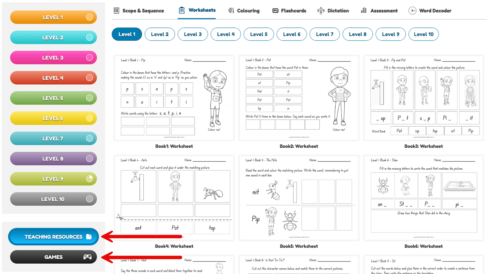 Phonics Teaching Resources