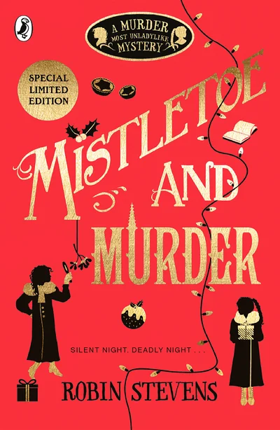 Mistletoe and Murder book cover by Robin Stevens